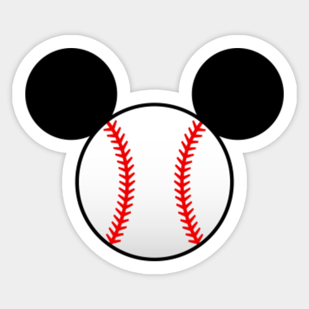 Mickey Mouse Baseball Svg Baseball Mickey Ears Svg Mi 